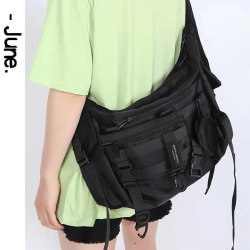 Japanese crossbody bag men's single workwear large capacity casual Japanese crossbody bag men's single workwear large capacity casual