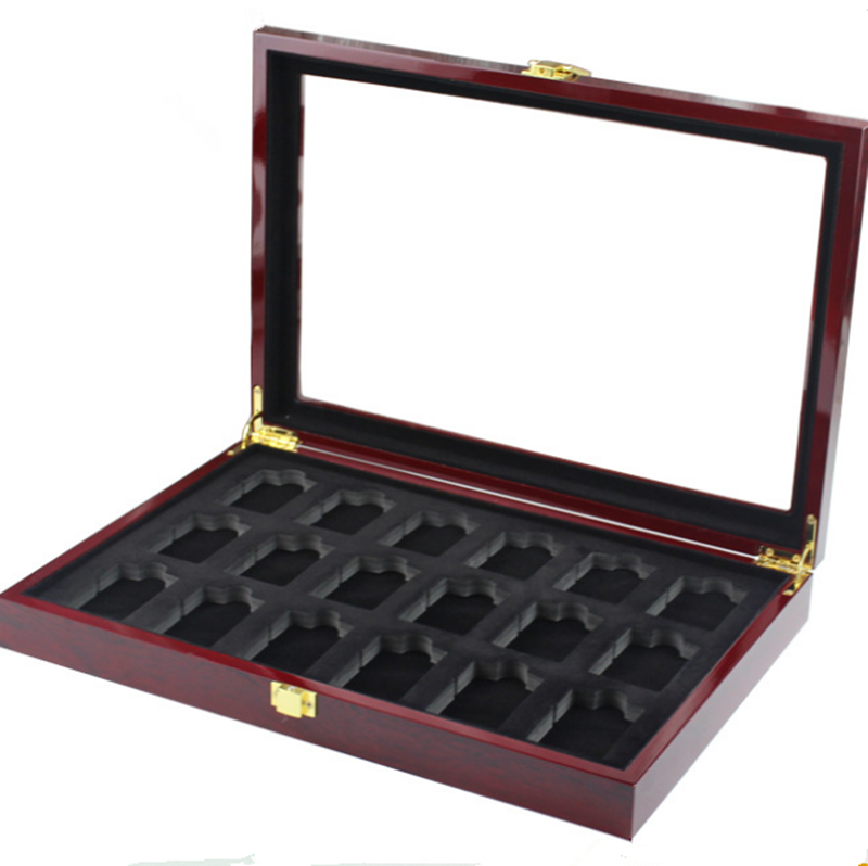 Zippo Lighter Collection & Storage Box - 36-Piece Capacity