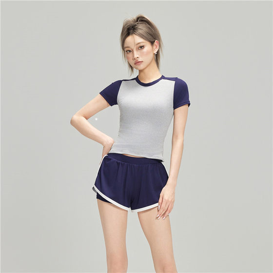 Princess Sulana split swimsuit women conservative slim belly-covering short-sleeved sports boxer pants small chest hot spring bathing suit
Princess Sulana split swimsuit women conservative slim belly-covering short-sleeved sports boxer pants small chest hot spring bathing suit