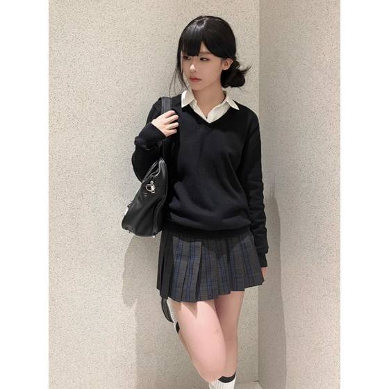 jk uniform women autumn and winter genuine layered college style long-sleeved black pullover vest sweater vest sweater vest sweater jacket
jk uniform women autumn and winter genuine layered college style long-sleeved black pullover vest sweater vest sweater vest sweater jacket