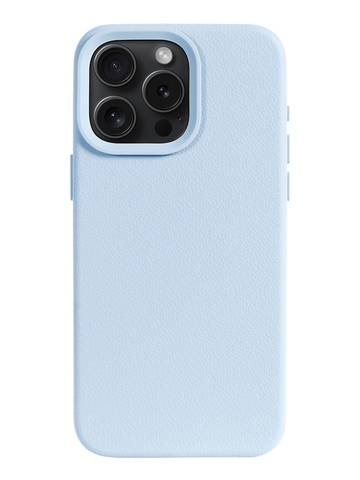Seepoo Rubber Aqua Anti Slip Business Minimal 15, 15 Plus, 15 Pro, 15 Pro Max iPhone Case