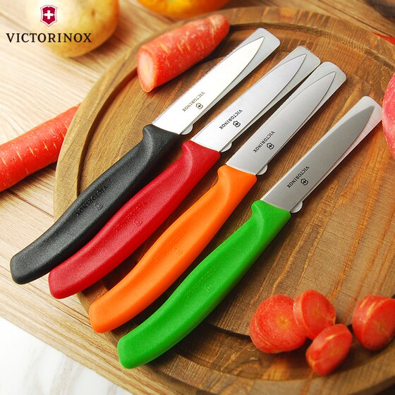Original authentic Victors Swiss Army Knife Fruit Knife 6.7601 Swiss kitchen knife Kitchen knife Fruit and vegetable knife tools 
Original authentic Victors Swiss Army Knife Fruit Knife 6.7601 Swiss kitchen knife Kitchen knife Fruit and vegetable knife tools