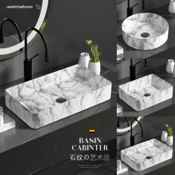 Lemu Square Countertop Basin Bathroom Ceramic Countertop Wash Basin Small Apartment Stone Pattern Wash Basin Ceramic Basin Lemu Square Countertop Basin Bathroom Ceramic Countertop Wash Basin Small Apartment Stone Pattern Wash Basin Ceramic Basin