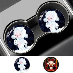 Cartoon Sp Personalized Car Coaster Car Water Coaster Mat High-End Car Interior Decoration Supplies Non-Slip Mat Storage Mat Cartoon Sp Personalized Car Coaster Car Water Coaster Mat High-End Car Interior Decoration Supplies Non-Slip Mat Storage Mat