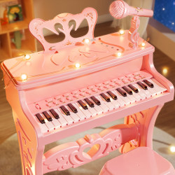 Kids piano toy multifunctional electronic organ with microphone beginner girl 2 baby 3 years old 5 children 6 birthday gift Kids piano toy multifunctional electronic organ with microphone beginner girl 2 baby 3 years old 5 children 6 birthday gift