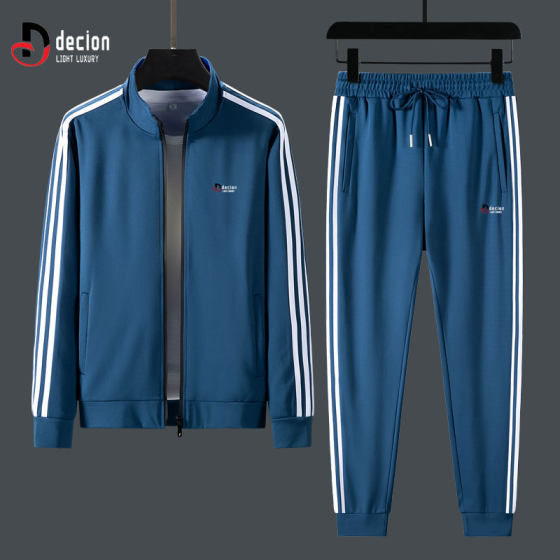 Dikebao high-end Tens Roman sports suit men's spring sweatshirt jacket three-bar casual pants spring and autumn style
Dikebao high-end Tens Roman sports suit men's spring sweatshirt jacket three-bar casual pants spring and autumn style