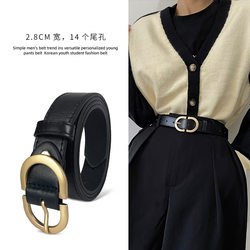 Vintage Thin Black Women's Belt with Pin Buckle, Versatile Decorative Jeans Belt, 2024 New Style Belt ins Trend Vintage Thin Black Women's Belt with Pin Buckle, Versatile Decorative Jeans Belt, 2024 New Style Belt ins Trend