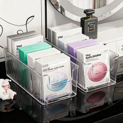 Facial Mask Storage Box Desktop Rectangular Cosmetic Skin Care Combed Dressing Table Special Fancy Storage Storage Rack Facial Mask Storage Box Desktop Rectangular Cosmetic Skin Care Combed Dressing Table Special Fancy Storage Storage Rack