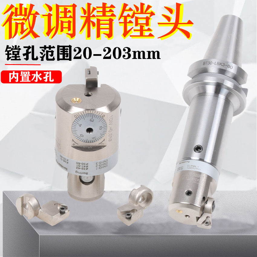 Tête D'alésage CBH20-36 CBH25-47 CBH32-60 CBH41-74 CBH53-95 CBH68-150 CBH100-203 Outils D'alésage Réglables Tête D'alésage De Finition