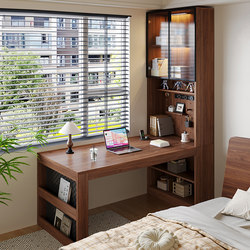 Solid Wood Corner Desk Bookshelf Integrated Home Bedroom Student Writing Desk Bedside Table Study Desk Office Desk Computer Desk Solid Wood Corner Desk Bookshelf Integrated Home Bedroom Student Writing Desk Bedside Table Study Desk Office Desk Computer Desk