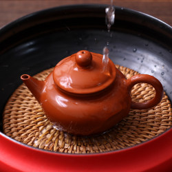 Chaozhou Entry-Level Hand-Pulled Teapot, Local Small Brewing Pot, Zhu Clay Single-Bush Tea Brewing Pot, Kung Fu Tea Set, Small Capacity Chaozhou Entry-Level Hand-Pulled Teapot, Local Small Brewing Pot, Zhu Clay Single-Bush Tea Brewing Pot, Kung Fu Tea Set, Small Capacity
