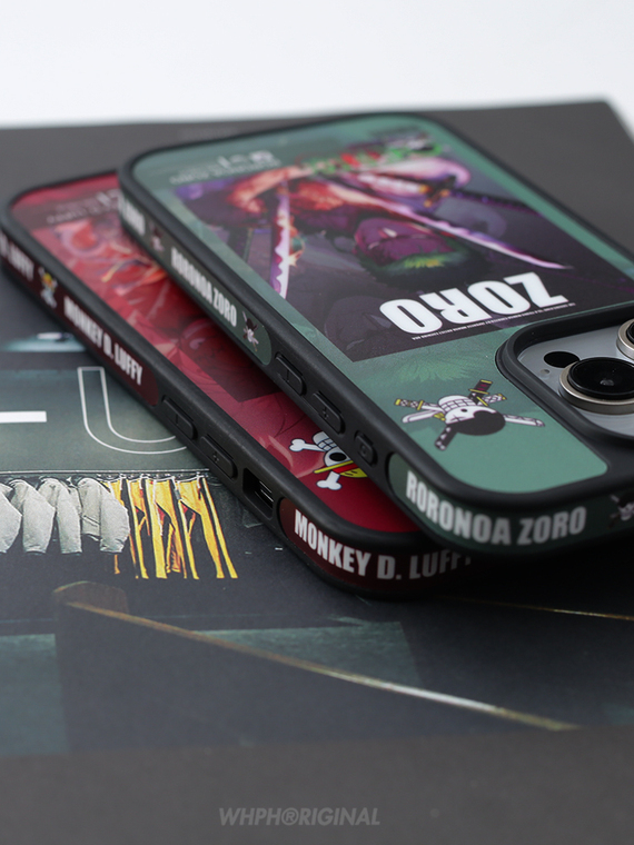 One Piece Anime Luffy Zorro 15, 14, 13, 12, 11 iPhone Case