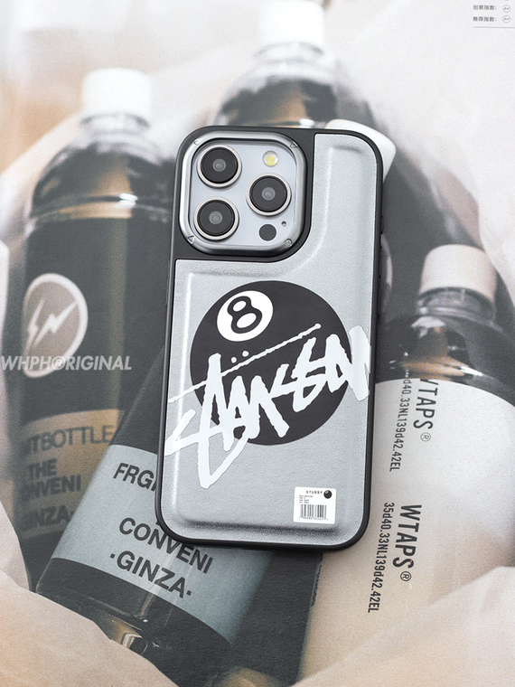 STUSSY New 8 Ball 15, 14, 13, 12 iPhone Case
