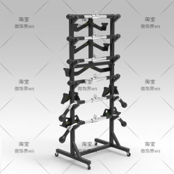 Gym Handle Storage Rack, Personal Training Gadgets, Gantry Rack Accessories, High Pull-Down Grip Equipment Storage Shelf Gym Handle Storage Rack, Personal Training Gadgets, Gantry Rack Accessories, High Pull-Down Grip Equipment Storage Shelf