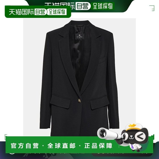 1h refundable Hong Kong Direct Mail Etro Aitro Women Single Breasted Cadi Blazer Black Black
1h refundable Hong Kong Direct Mail Etro Aitro Women Single Breasted Cadi Blazer Black Black