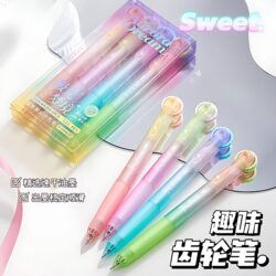 Gear Pen, Fun Spinning Stress-Relief Gel Pen, Cyberpunk Style, Retractable Pen for Exam Practice, Creative and Aesthetically Pleasing, Suitable for Middle and High School Students, Black Writing Pen, St Tip Ballpoint Pen, Water-Based Pen Gear Pen, Fun Spinning Stress-Relief Gel Pen, Cyberpunk Style, Retractable Pen for Exam Practice, Creative and Aesthetically Pleasing, Suitable for Middle and High School Students, Black Writing Pen, St Tip Ballpoint Pen, Water-Based Pen