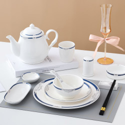 High-end hotel table setting European style eight-piece set High-end hotel table setting European style eight-piece set
