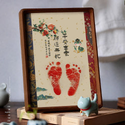 Buy Baby Bear Chinese Retro Hand and Foot Print Photo Frame Buy Baby Bear Chinese Retro Hand and Foot Print Photo Frame
