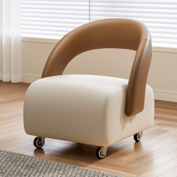 Home-Use Irregular-Shaped Backrest Balcony Stool, Shoe-Changing Low Stool, Light Luxury Modern Single-Person Leisure Stool, Small Apartment Living Room Home-Use Irregular-Shaped Backrest Balcony Stool, Shoe-Changing Low Stool, Light Luxury Modern Single-Person Leisure Stool, Small Apartment Living Room