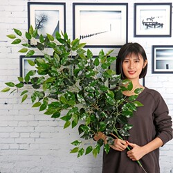 Artificial Branches for Greening, Fake Tree Leaves for Garden Engineering Decoration, Large Tree Performance Props, Rubberized Banyan Leaves for Landscaping Artificial Branches for Greening, Fake Tree Leaves for Garden Engineering Decoration, Large Tree Performance Props, Rubberized Banyan Leaves for Landscaping