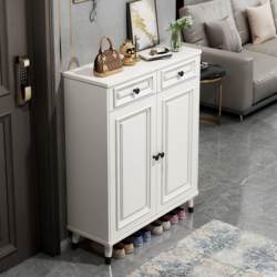 American-Style Shoe Cabinet for Home Entrance, Indoor Entryway Storage, Integrated Solid Wood Leg Side Cabinet, 2025 New Popular Model American-Style Shoe Cabinet for Home Entrance, Indoor Entryway Storage, Integrated Solid Wood Leg Side Cabinet, 2025 New Popular Model