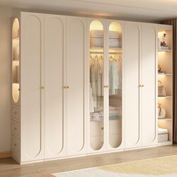 Baisi Yi French Cream Style Wardrobe Small Apartment For Home Cabinet Modern Minimalist Bedroom Storage Cabinet Wardrobe Baisi Yi French Cream Style Wardrobe Small Apartment For Home Cabinet Modern Minimalist Bedroom Storage Cabinet Wardrobe