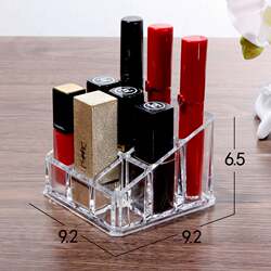 Transparent Lipstick Storage Box, Makeup and Skin Care Product Lipstick Glaze Desktop Storage Box, Lipstick Display Rack Transparent Lipstick Storage Box, Makeup and Skin Care Product Lipstick Glaze Desktop Storage Box, Lipstick Display Rack