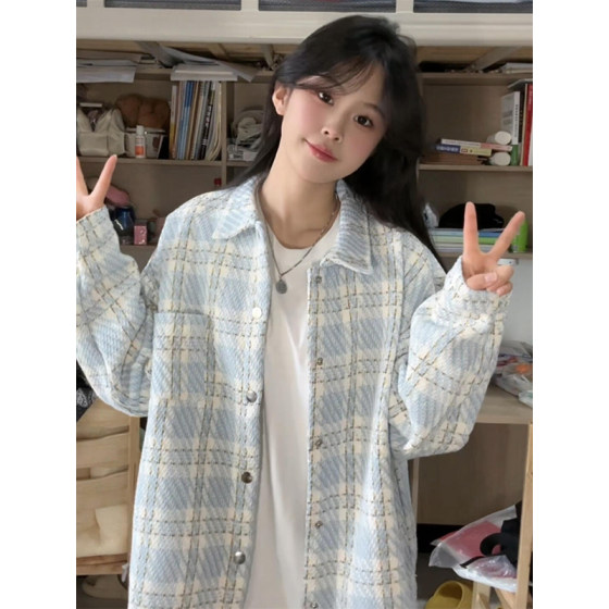 Korean lapel plaid small fragrance style jacket for women in spring and autumn 2025 new niche design casual jacket top
Korean lapel plaid small fragrance style jacket for women in spring and autumn 2025 new niche design casual jacket top