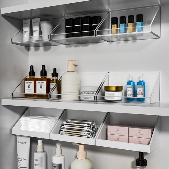 Mirror cabinet storage box bathroom cabinet built-in rack bathroom oblique wall-mounted cosmetics lipstick use layered classification
Mirror cabinet storage box bathroom cabinet built-in rack bathroom oblique wall-mounted cosmetics lipstick use layered classification