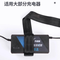 New hanging electric vehicle charger with Velcro storage and cable management design for home use and can be hung anywhere New hanging electric vehicle charger with Velcro storage and cable management design for home use and can be hung anywhere