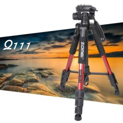 Tripod Zhuo photography camera SLR camera mobile phone holder Q111 portable tripod fill light stand Tripod Zhuo photography camera SLR camera mobile phone holder Q111 portable tripod fill light stand