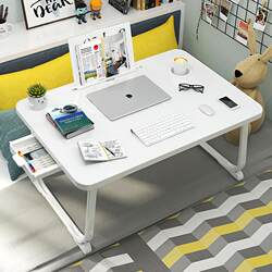 Bed desk square, larger and stable legs bed desk folding small table student learning desk source manufacturer direct delivery Bed desk square, larger and stable legs bed desk folding small table student learning desk source manufacturer direct delivery
