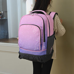 Back-pull dual-purpose children's primary school n high school junior high school trolley schoolbag boys and girls travel bag large capacity backpack Back-pull dual-purpose children's primary school n high school junior high school trolley schoolbag boys and girls travel bag large capacity backpack