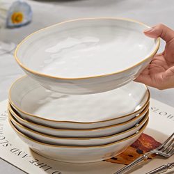 Underglaze Color Plate for Home Use 2025 New Model Dish Plate Ceramic Dinner Plate High-End Fish Plate Large Plate Bone Dish Dipping Sauce Dish Underglaze Color Plate for Home Use 2025 New Model Dish Plate Ceramic Dinner Plate High-End Fish Plate Large Plate Bone Dish Dipping Sauce Dish