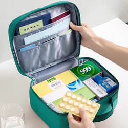 Student dormitory small medicine box portable home on-campus medical bag medicine storage box large capacity medical first aid medicine box Student dormitory small medicine box portable home on-campus medical bag medicine storage box large capacity medical first aid medicine box