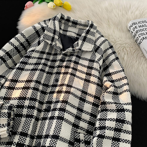 HUIMO Niche High Street Xiaoxiang Style Jacket Men's Autumn Trendy Loose Gender-free Casual Jacket Top
HUIMO Niche High Street Xiaoxiang Style Jacket Men's Autumn Trendy Loose Gender-free Casual Jacket Top