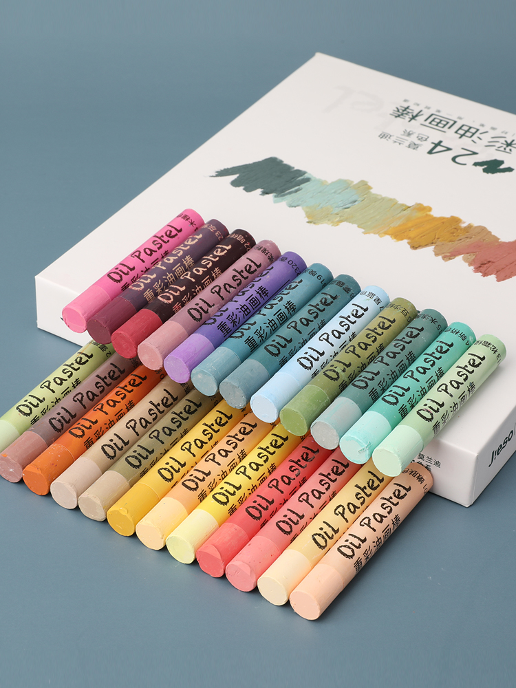 Jieso オイルパステル - シングルヘビーカラー スティック