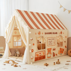 Large Children's Tent for Indoor Use, Boys and Girls Princess Bed Separation Artifact, Baby Toy House, Small House, Playhouse Large Children's Tent for Indoor Use, Boys and Girls Princess Bed Separation Artifact, Baby Toy House, Small House, Playhouse