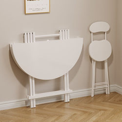 Trendy Small Round Table, Foldable Table, Dining Table for Home Use, Simple Dining Table for Small Apartments, Outdoor Night Market Stall Table Trendy Small Round Table, Foldable Table, Dining Table for Home Use, Simple Dining Table for Small Apartments, Outdoor Night Market Stall Table