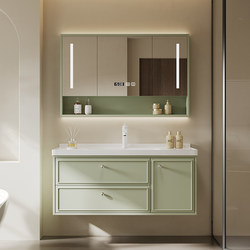 French Oak Paint Bathroom Cabinet Combination Integrated Ceramic Basin Bathroom Cabinet Pastoral Style Washbasin Hand Washbasin French Oak Paint Bathroom Cabinet Combination Integrated Ceramic Basin Bathroom Cabinet Pastoral Style Washbasin Hand Washbasin