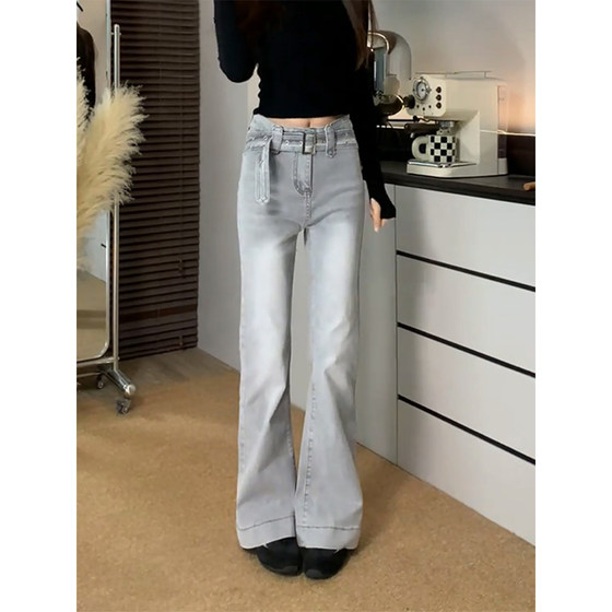 Gray old retro jeans for women 2025 autumn and winter new high-waisted slim and versatile casual trousers
Gray old retro jeans for women 2025 autumn and winter new high-waisted slim and versatile casual trousers