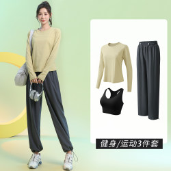 Running Women's Sports Suit Autumn New arrival Quick-drying Fitness Long sleeves Yoga Training Tops Outdoor Professional Morning Running Clothes Running Women's Sports Suit Autumn New arrival Quick-drying Fitness Long sleeves Yoga Training Tops Outdoor Professional Morning Running Clothes