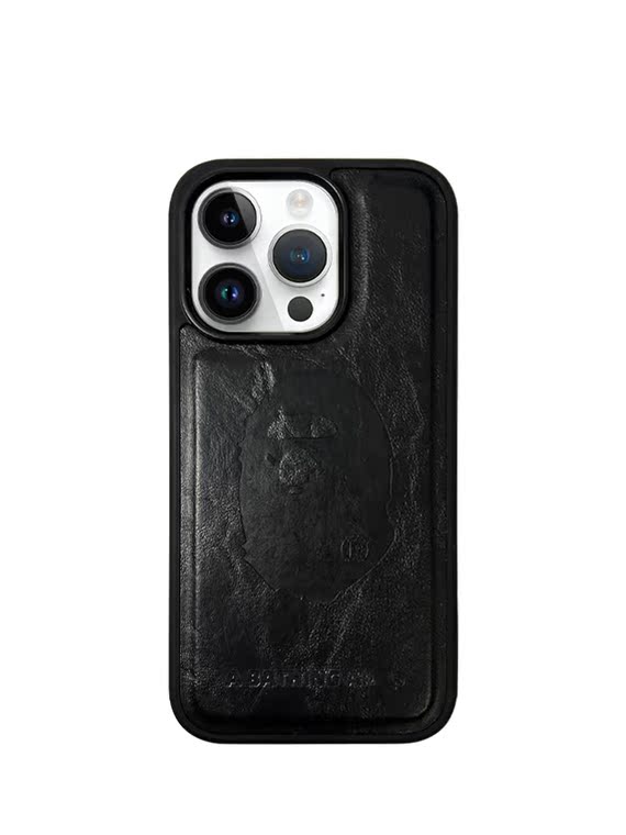 A Bathing Ape New MagSafe Leather High End Premium 15, 14, 13 iPhone Case