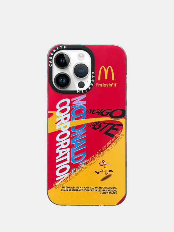 New McDonald's Chain French Fries, McDonald's Corporation 15, 14, 13, 12 iPhone Case