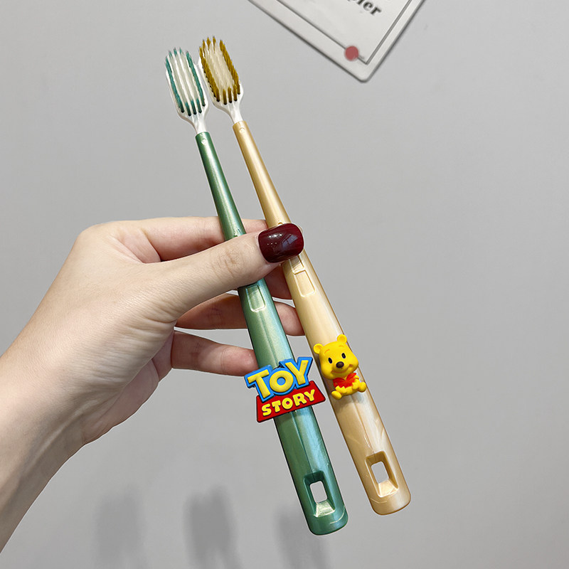 커플을 위한 천모모 칫솔, 성인 홈툰 한쌍, 귀여운 청소, 초미세 잇몸보호, 구충방지까지-