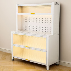 Baby feeding table storage cabinet baby products storage rack floor-standing multi-layer multi-functional large-capacity mother and baby storage cabinet Baby feeding table storage cabinet baby products storage rack floor-standing multi-layer multi-functional large-capacity mother and baby storage cabinet