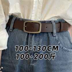 100kg Large Size Extra-Long Women's Casual Belt for Plus-Size Women, Versatile Casual Jeans Belt, 3.2cm Wide Pu Leather 100kg Large Size Extra-Long Women's Casual Belt for Plus-Size Women, Versatile Casual Jeans Belt, 3.2cm Wide Pu Leather