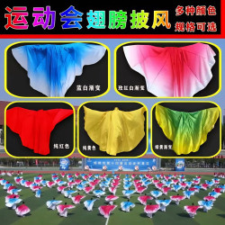Sports meeting admission creative props Color wings large group calisthenics dance special dance props wings Cape Sports meeting admission creative props Color wings large group calisthenics dance special dance props wings Cape