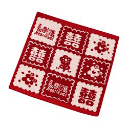In stock, quick delivery, wedding red handkerchief, small square scarf, a pair of dowry handkerchiefs, wedding engagement small towel, creative return gift companion In stock, quick delivery, wedding red handkerchief, small square scarf, a pair of dowry handkerchiefs, wedding engagement small towel, creative return gift companion