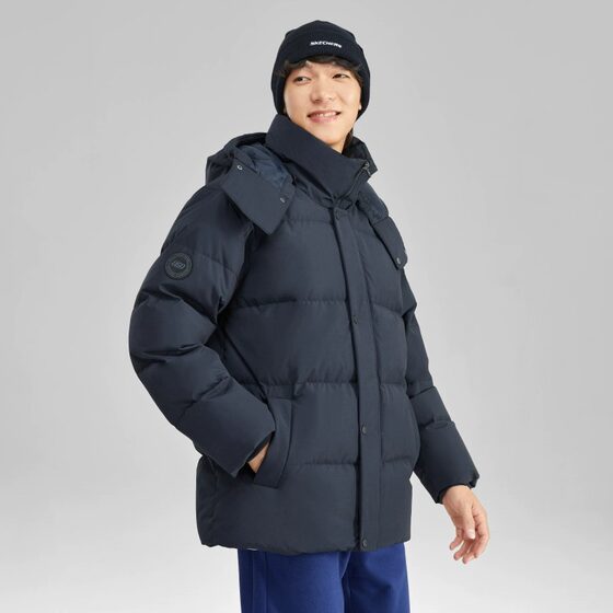Skechers new retro warm hooded down jacket for men's versatile sports jacket L423M094
Skechers new retro warm hooded down jacket for men's versatile sports jacket L423M094